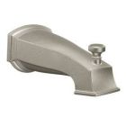 Brushed nickel diverter spouts