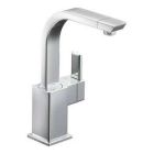 Chrome one-handle bar faucet