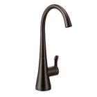 Oil rubbed bronze one-handle beverage faucet