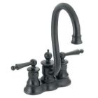 Wrought iron two-handle bar faucet