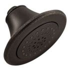 Oil rubbed bronze one-function 5-7/8" diameter spray head standard showerhead