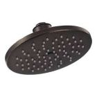 Oil rubbed bronze one-function 8" diameter spray head eco-performance rainshower showerhead