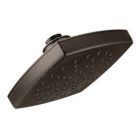 Oil rubbed bronze one-function 6" diameter spray head rainshower showerhead