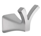 DELTA, 75235, TESLA DOUBLE ROBE HOOK, CHROME