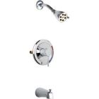 Pressure Balancing Tub And Shower Valve