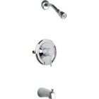 Pressure Balancing Tub And Shower Valve