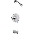 Pressure Balancing Tub And Shower Valve