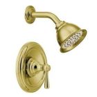 Polished brass Posi-Temp(R) shower only