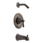 Oil rubbed bronze Posi-Temp(R) tub/shower