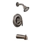 Oil rubbed bronze Posi-Temp(R) tub/shower