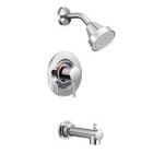 Chrome Posi-Temp(R) tub/shower
