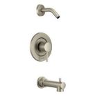 Brushed nickel Posi-Temp(R) tub/shower