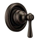 Oil rubbed bronze transfer valve trim