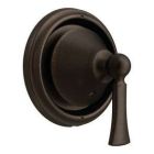 Oil rubbed bronze transfer valve trim