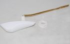 TOTO, THU015#01,METATL TRIP LEVER FOR CST904 TOILET TANK, COTTON
