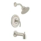 Brushed nickel Posi-Temp(R) tub/shower