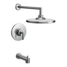Chrome Posi-Temp(R) tub/shower