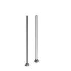 Chrome Floor Mount Tub Filler Risers