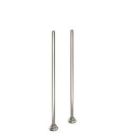 Brushed Nickel Floor Mount Tub Filler Risers