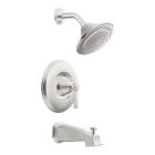 Chrome Moentrol(R) tub/shower