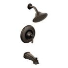 Oil rubbed bronze Moentrol(R) tub/shower
