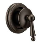 Oil rubbed bronze transfer valve trim