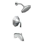 Chrome Posi-Temp(R) tub/shower