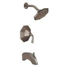 Oil rubbed bronze Posi-Temp(R) tub/shower