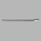 60" Ultraflex(R) Black/Chrome Ribbon Hose