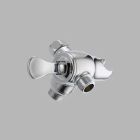 DELTA, U4920-PK, 3-WAY DIVERTER WITH HAND SHOWER MOUNT, CHROME