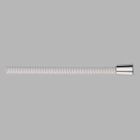 70" Ultraflex(R) White/Chrome Ribbon Hose