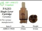 WALTER, ABRCC19028, PAIJO SINGLE HANDLE CERAMIC CARTRIDGE 
