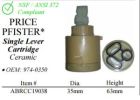 WALTER, ABRCC19038, PRICE PFISTER (974-0350) SINGLE LEVER CERAMIC CARTRIDGE