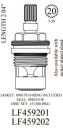 WALTER, LF459202, FRANKE (FR1946) CERAMIC CARTRIDGE, COLD