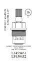 WALTER, LF459451, REID WATSON CERAMIC CARTRIDGE, HOT