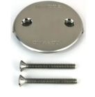 WATCO, 18002-BN, 2-HOLE FACE PLATE KIT WITH 2 SCREWS, BRUSHED NICKEL 