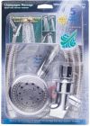 WHEDON, AFP6C, CHAMPAGNE 2.5 GPM 59" 5 SPRAY HAND SHOWER SYSTEM, CHROME
