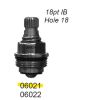 JERICH, 06021LF, INDIANA BRASS STEM, HOT