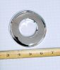 CSB, 5492CP, GENERIC 1 1/4" IPS PLASTIC SPLIT ESCUTCHEON, CHROME