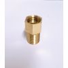 NSF, 40MMX.5, 7/8" BRASS PIPE FITTING COMES WITH WITH 1/2" MALE AND FEMALE THREADS 
