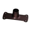 Jumbo Rectangular Die Cast Flanges, Pair, Oil Rubbed Bronze