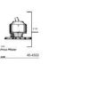 KISSLER, 46-4502, PRICE PFISTER (900-021 AND 900-022) FLOWMATIC CONTROL VALVE 