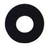 KISSLER, 71-1302, 17/32" BIBB WASHER 17/32" O (BAG OF 100)