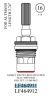 WALTER, LF464911, ALTMANS (OLC3IW) .5" LAVATORY CERAMIC CARTRIDGE, HOT