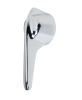 SYMMONS, RC-14X, SAFETYMIX TUB & SHOWER BRASS SINGLE LEVER METAL HANDLE, CHROME