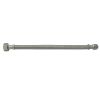ARROWHEAD, HS37C50F-16, BRAIDED STAINLESS STEEL SUPPLY LINE 3/8" COMPRESSION x 1/2" FIP x 16" LONG