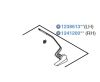 KOHLER, 1238613-CP, SAN SOUCI HEFT-HAND TRIP LEVER KIT, CHROME