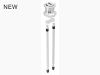 KOHLER, 1266856-CP, PUSH BUTTON ACTUATOR KIT- 38MM, CHROME                                                  