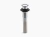 KOHLER, 7124-CP, BATHROOM POP-UP CLICKER DRAIN WITHOUT OVERFLOW, CHROME