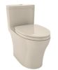 TOTO, MS646124CEMFGN#03, AQUIA IV ONE-PIECE TOILET - 1.28 GPF & 0.9 GPF, ELONGATED BOWL - WASHLET+ CONNECTION, BONE